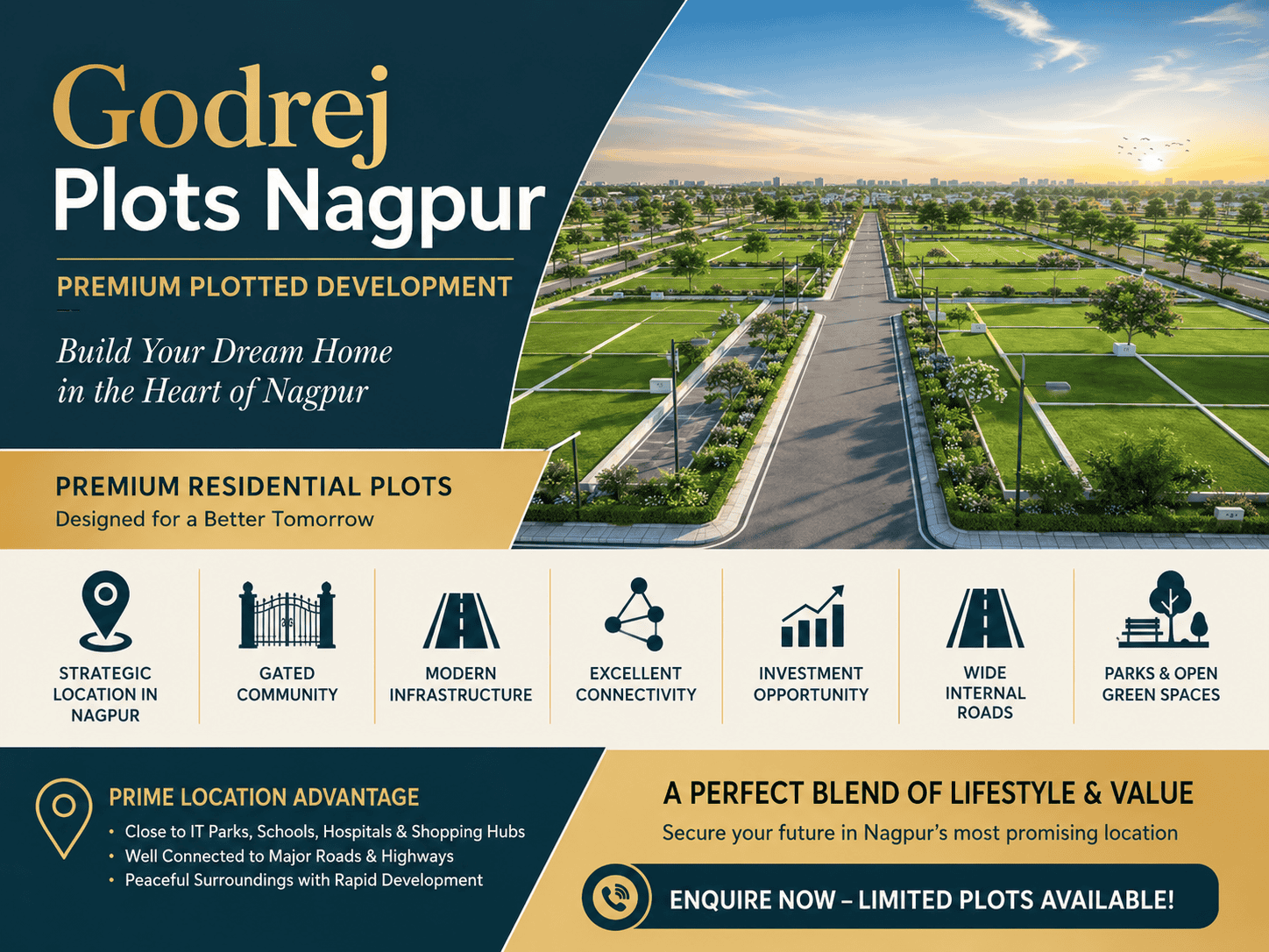 Godrej Plots Nagpur - Premium Plotted Development