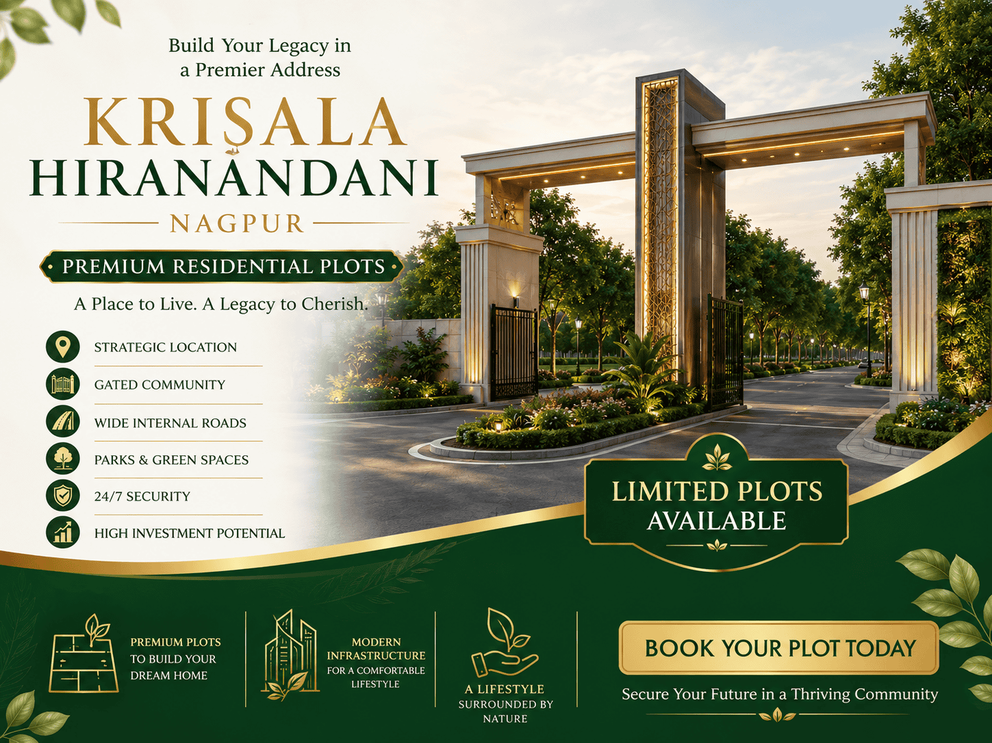 Krisala Hiranandani Nagpur - Premium Residential Township